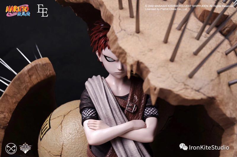 新品未開封『NARUTO』奇点 我愛羅 フィギュア ガレージキッ スタチュー