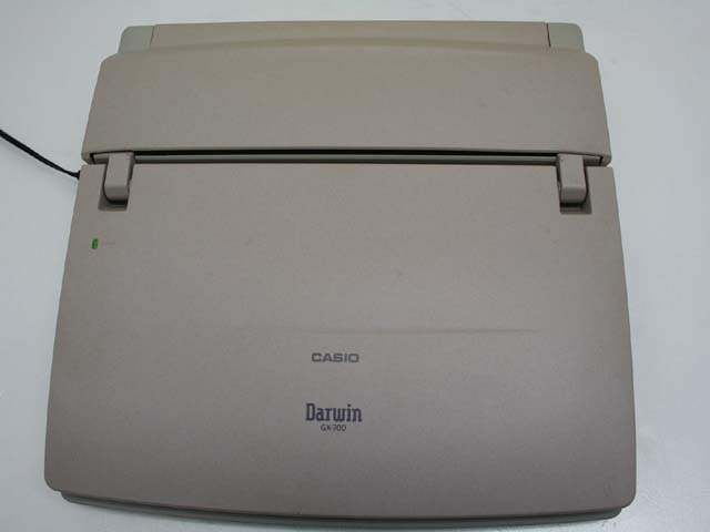 カシオ ワープロ Darwin GX700 | GX500の後継機種にして、Darwin最終