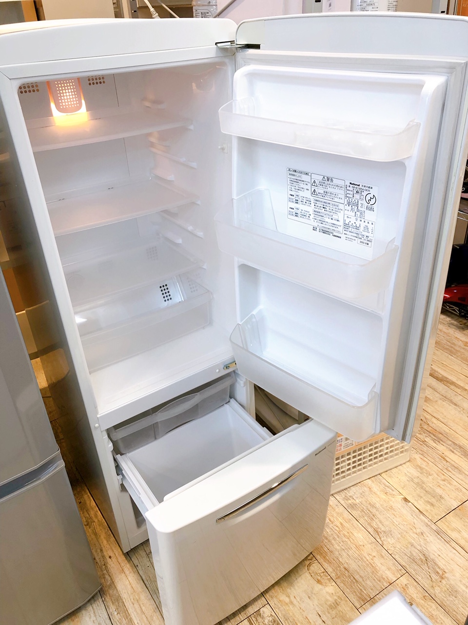 National / ナショナル 2003年製 WiLL FRIDGE mini 162L 2ドア冷蔵庫