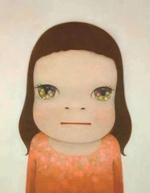 奈良美智「Cosmic」 真っすぐな目の先に タグチアート