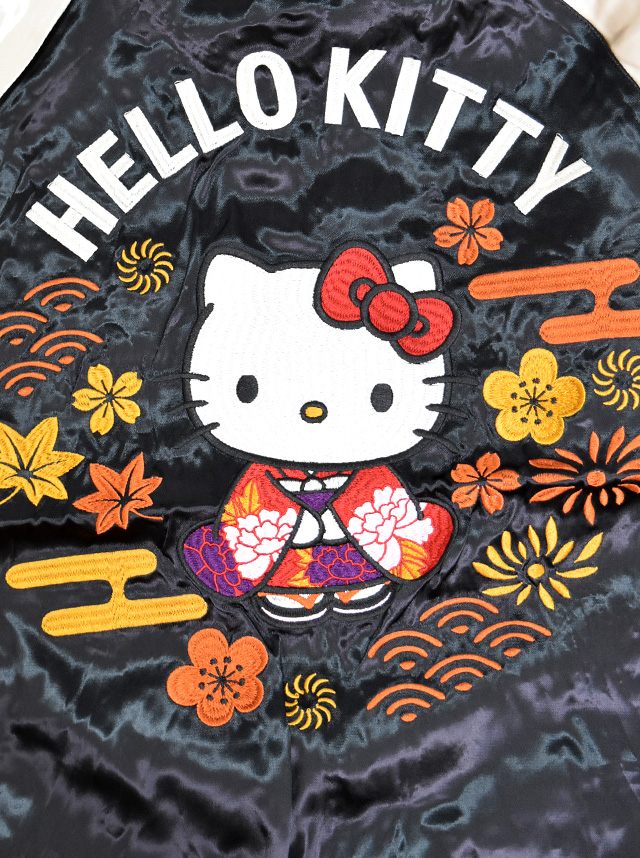 サンリオ ハローキティ リバーシブルスカジャン サクラスタイル