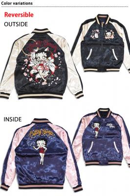 BETTY×ネバーマインド リバーシブルスカジャン NEVER MIND BBN-2608