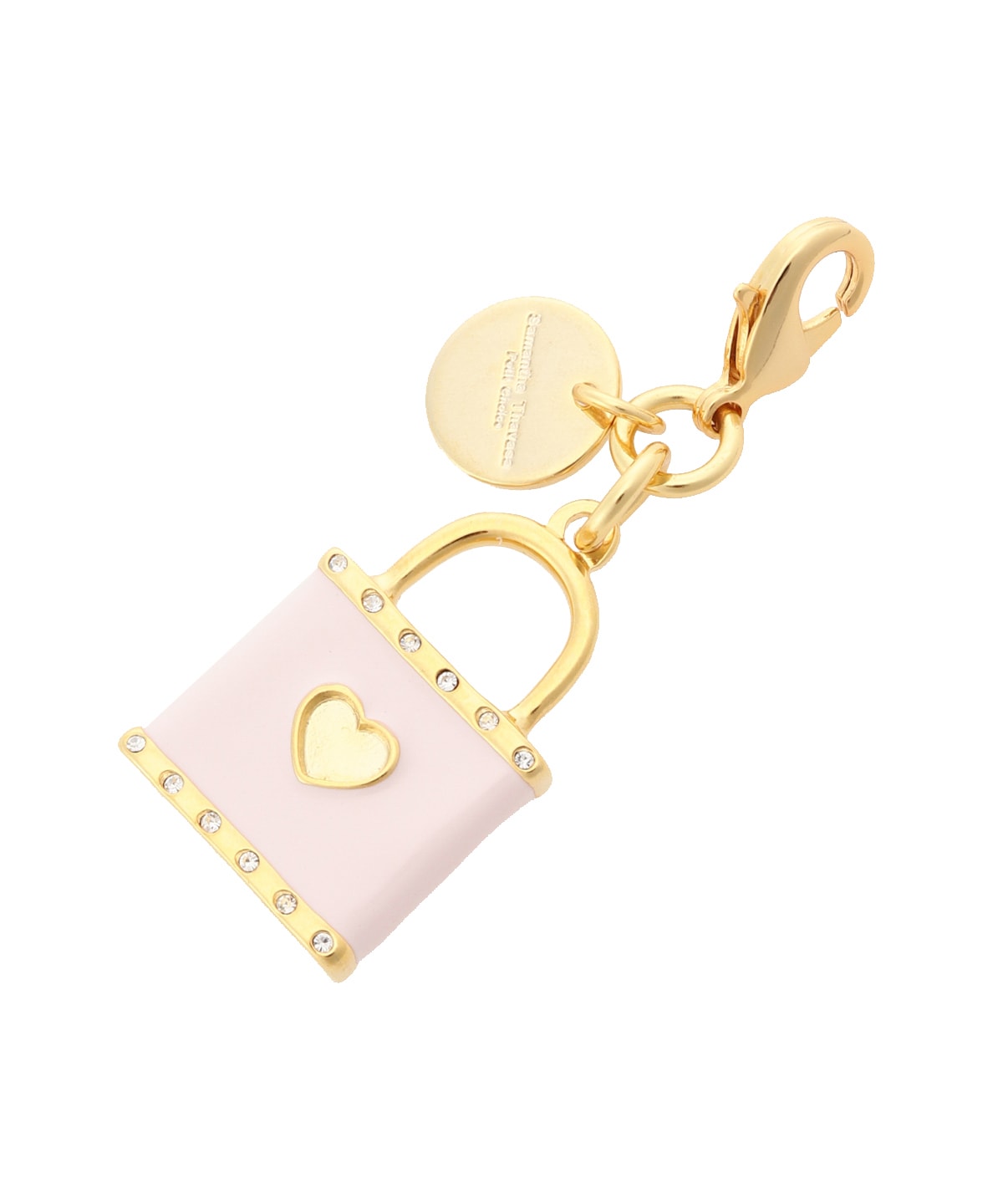 ハートロックファスナーチャーム(FREE ホワイト): Samantha Thavasa