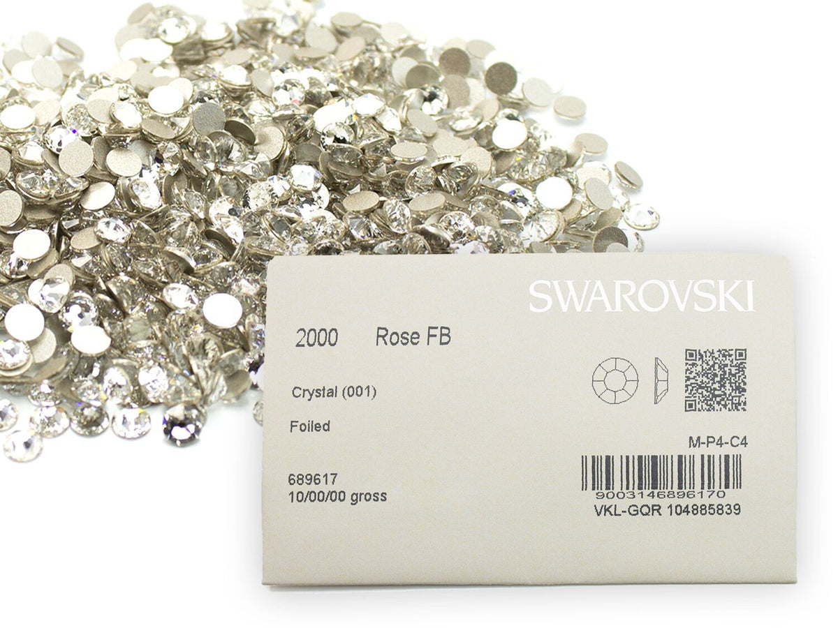 スワロフスキー クリスタル-#2000 4-ラインストーン・スワロフスキーの