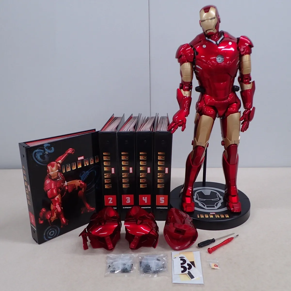 ☆ジャンク☆ デアゴスティーニ アイアンマン 完成品 部品取り用