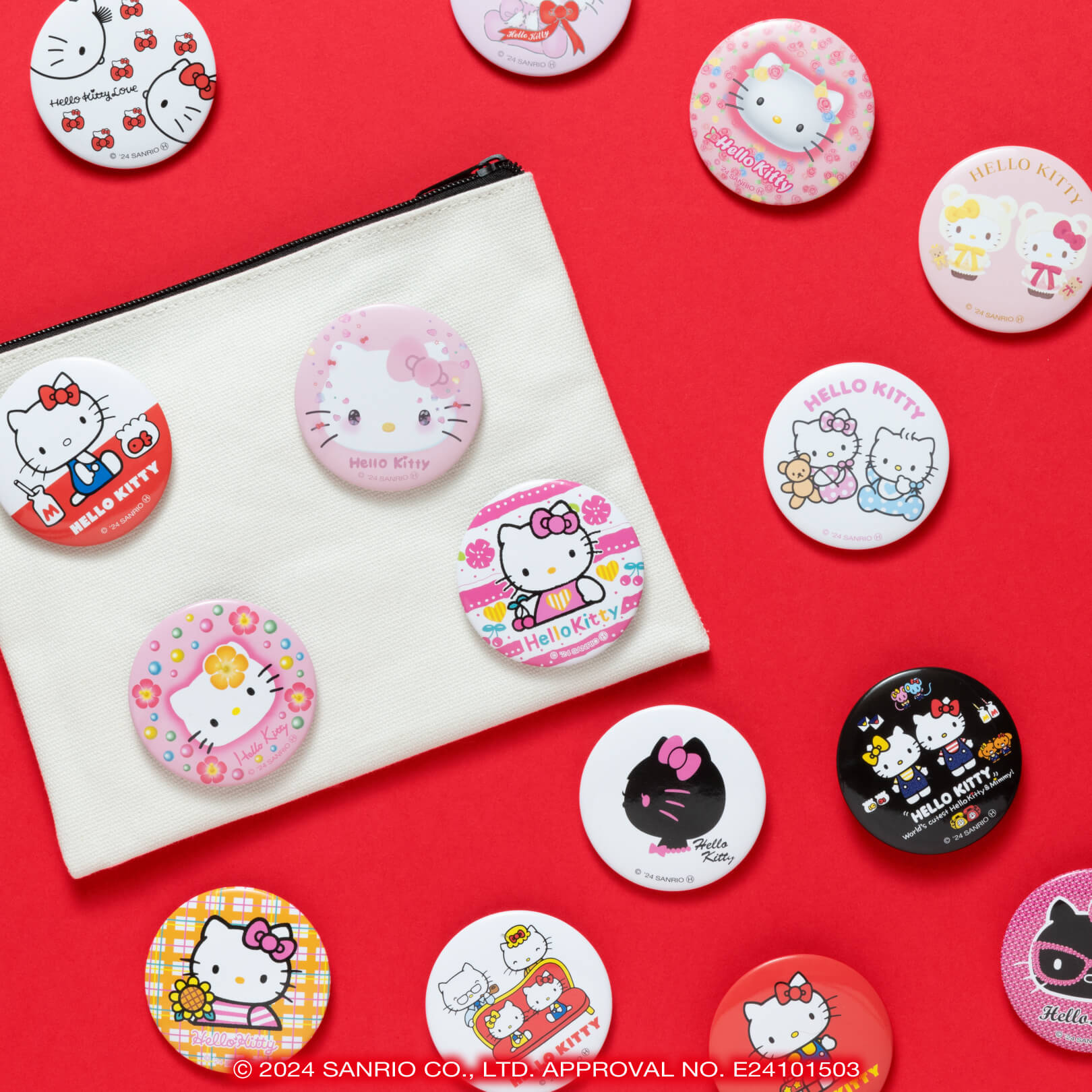ハズレなしのHappyくじに「HELLO KITTY 50th～ハッピーアニバーサリー
