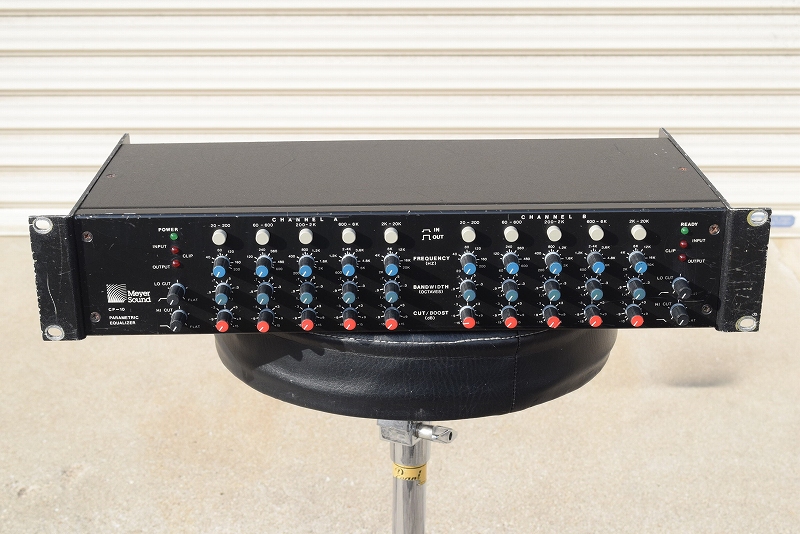 中古音響機材 MEYER SOUND CP-10】 パラメトリックイコライザー 山陽