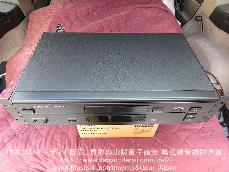 完動｜良品】 TASCAM CD-301｜CDプレーヤー｜有線リモコン付属 完動