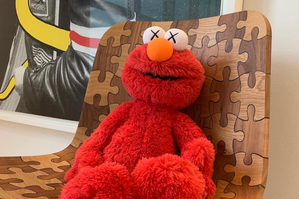 ユニクロ カウズ セサミ エルモ ぬいぐるみ UNIQLO KAWS 専用ユニクロ