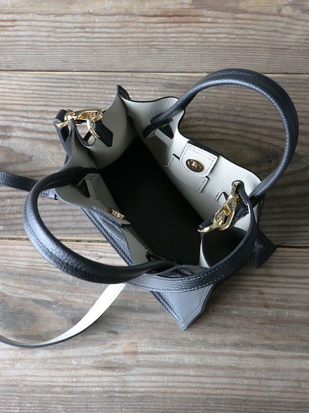 VIOLAd'ORO バッグ TRERO ブラック(V-1581)