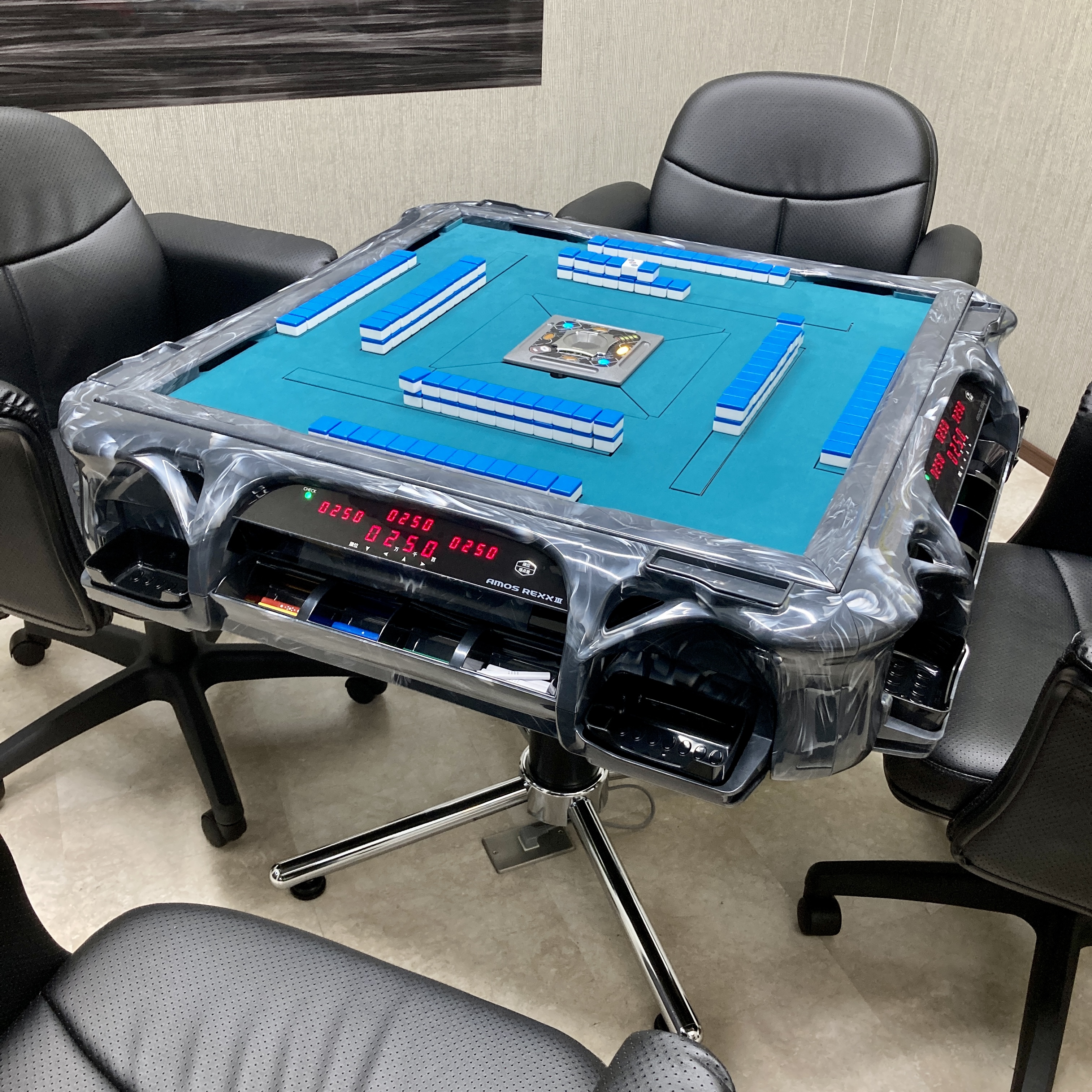 全自動麻雀卓アモスレックス3 -AMOS REXXⅢ-【送料無料】 / 全自動麻雀