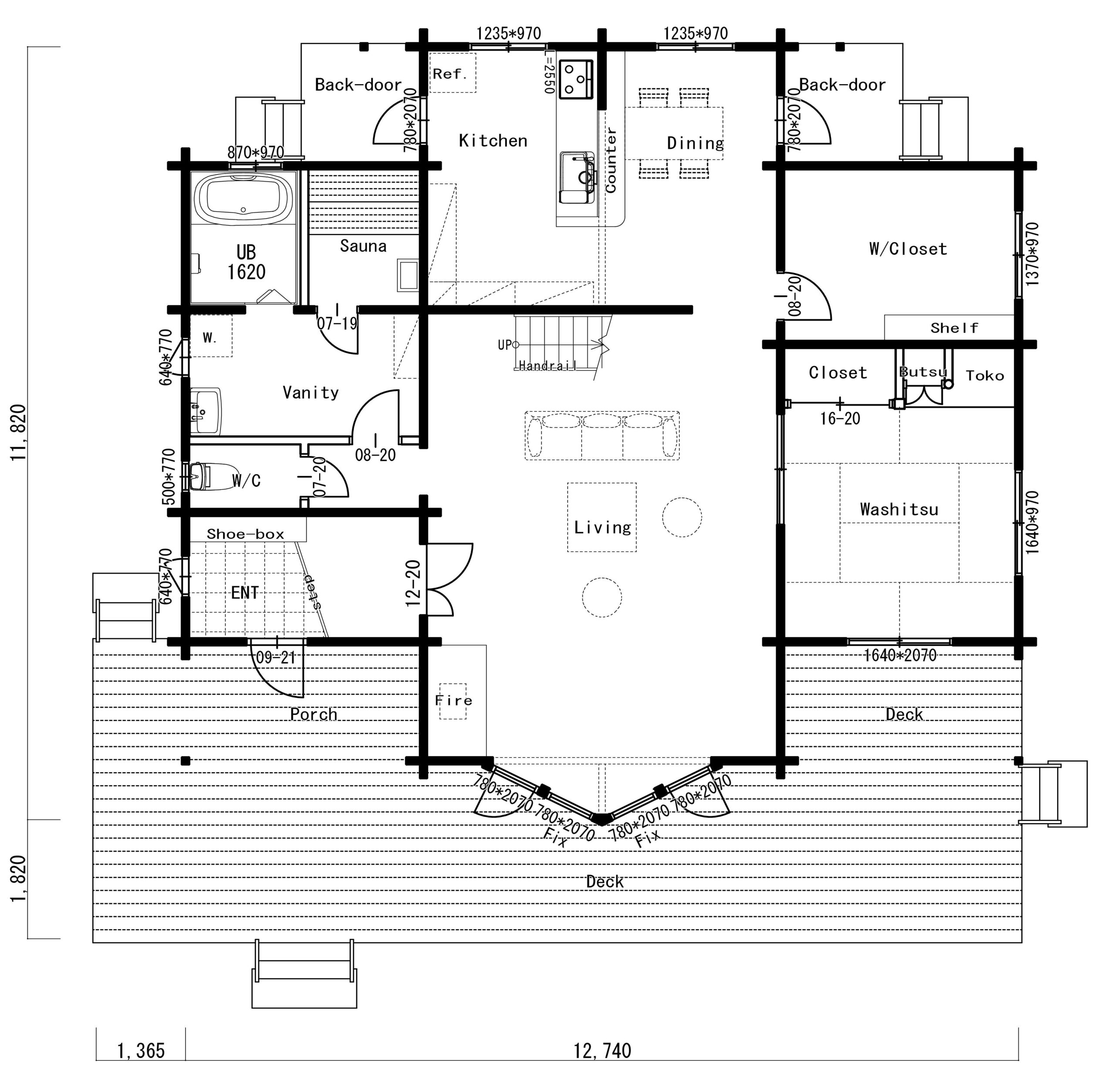 RX-TW-270 | ログハウスのサエラホーム