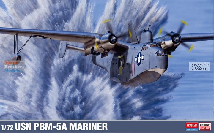 ACA12586 1:72 Academy USN PBM-5A Mariner - Sprue Brothers Models LLC