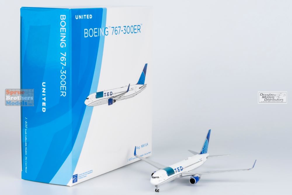 NGM17007 1:400 NG Model United Airlines B767-300ER Reg #N641UA