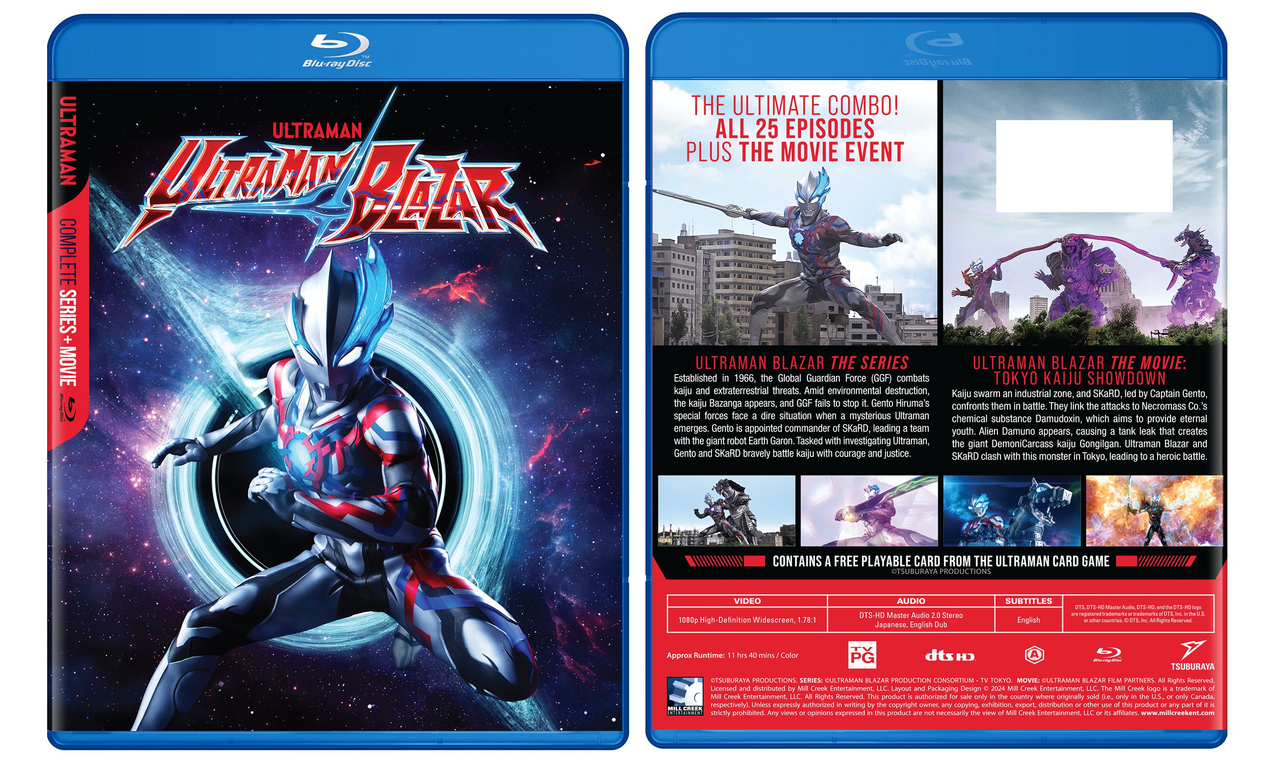 Mill Creek Entertainment Brings ULTRAMAN BLAZAR: The Complete