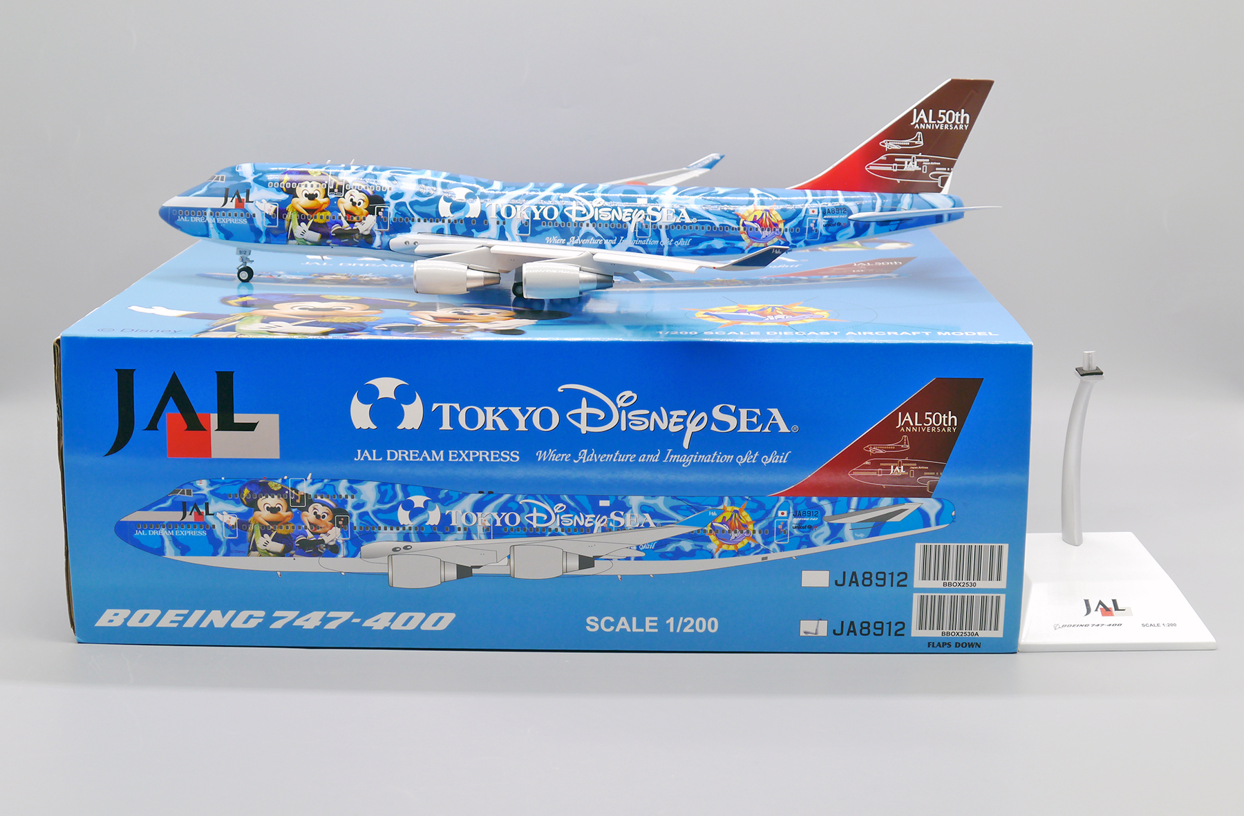 ScaleModelStore.com :: JC Wings 1:200 - BBOX2530A - Japan Airlines