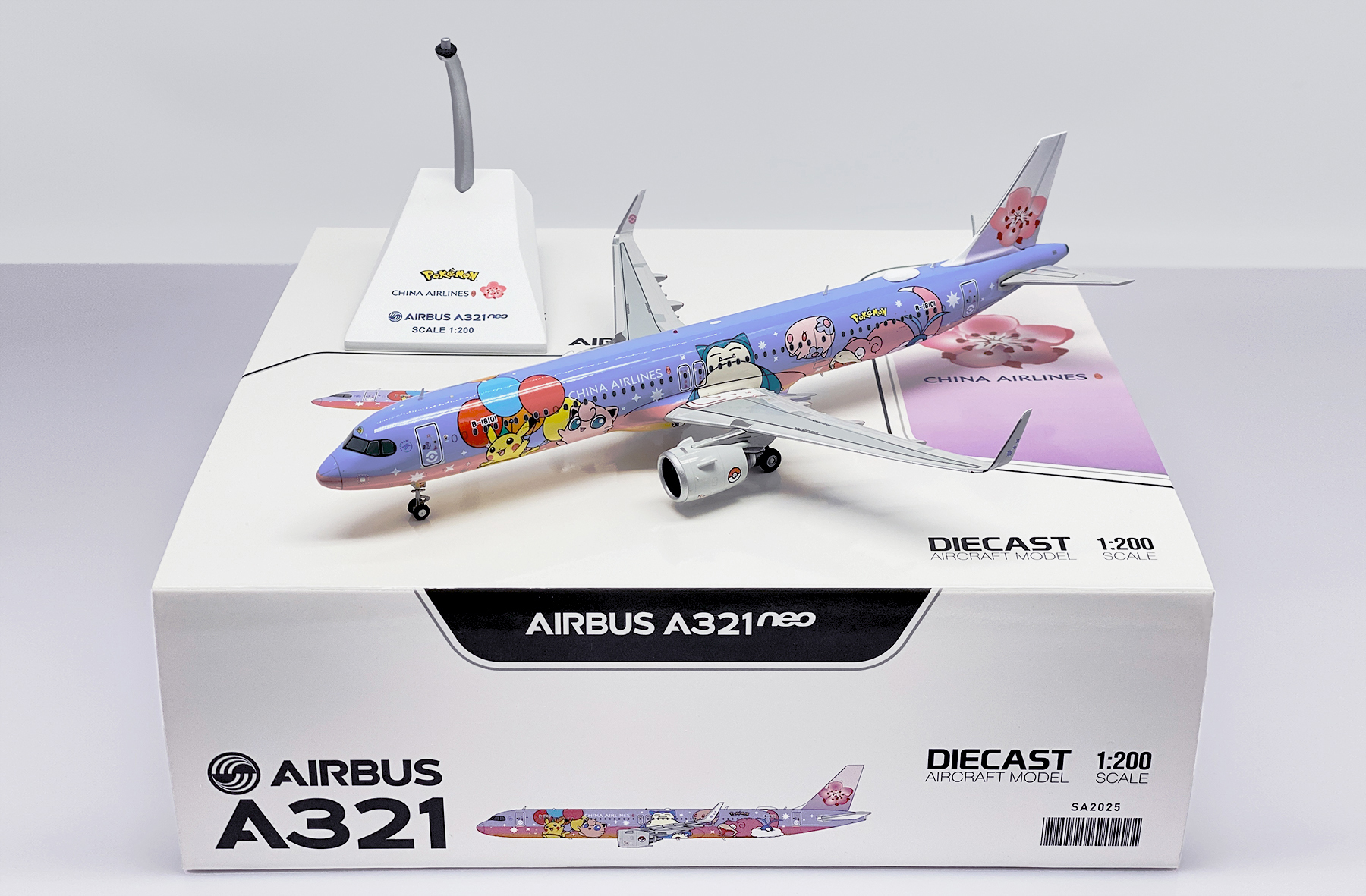 ScaleModelStore.com :: JC Wings 1:200 - SA2025 - China Airlines
