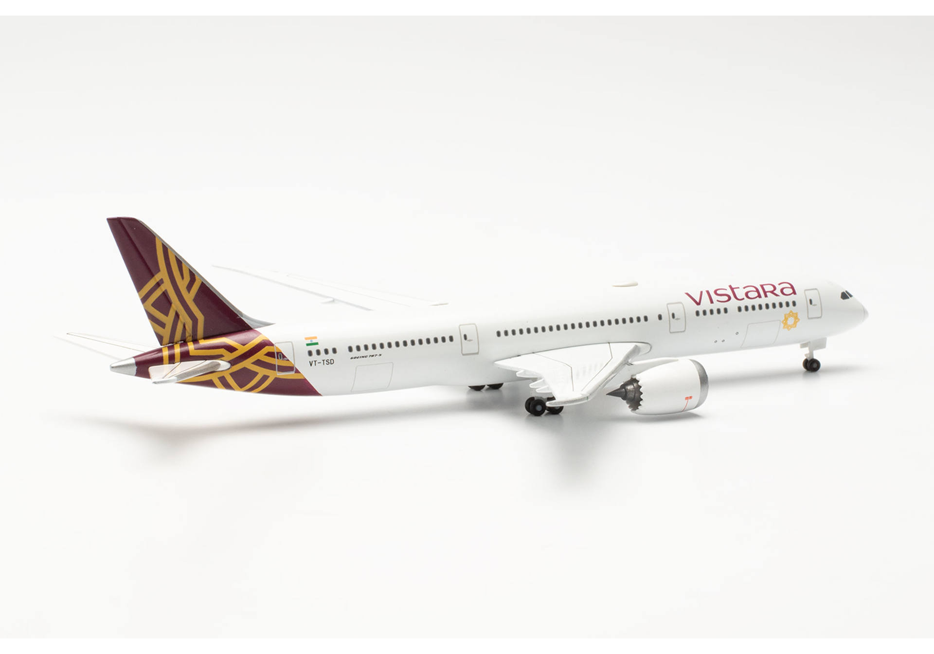 ScaleModelStore.com :: Herpa Wings 1:500 - 536868 - Vistara Boeing