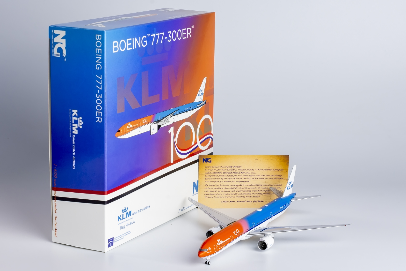 ScaleModelStore.com :: NG Models 1:400 - 73043 - KLM Boeing 777-300ER