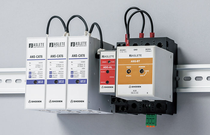 ANS-CAT6｜通信用SPD（避雷器）｜雷害対策｜株式会社昭電