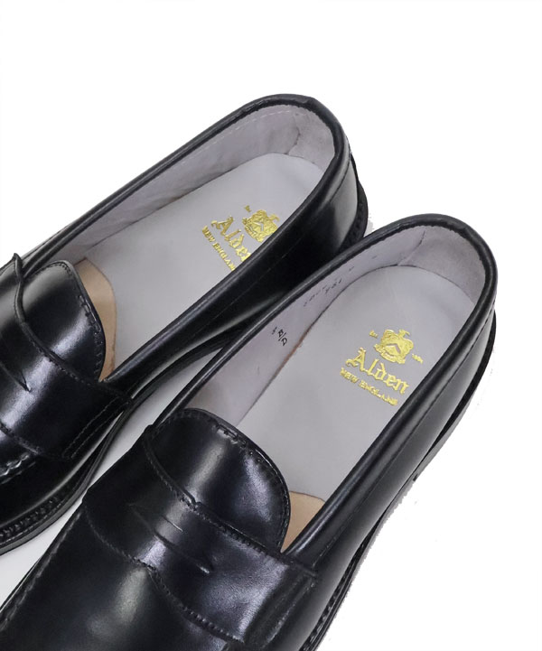 ALDEN オールデン ペニーローファー カーフ 981 ブラック - SE7EN