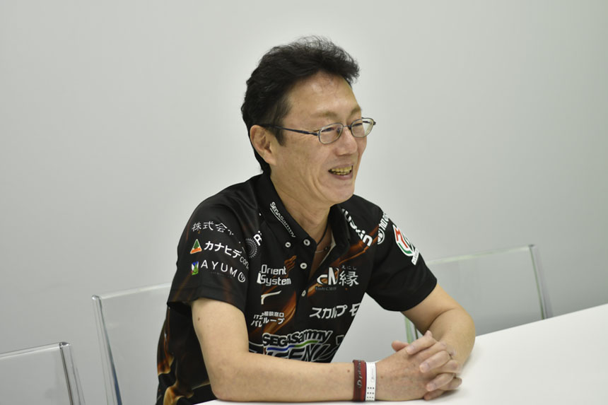 Mリーグセガサミーの監督近藤誠一のサイン Mリーグセガサミーの監督