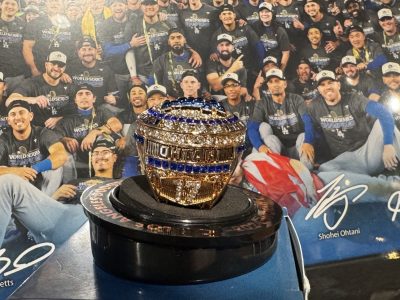 ご予約】ドジャース 大谷翔平選手 ワールドチャンピオンレプリカリング