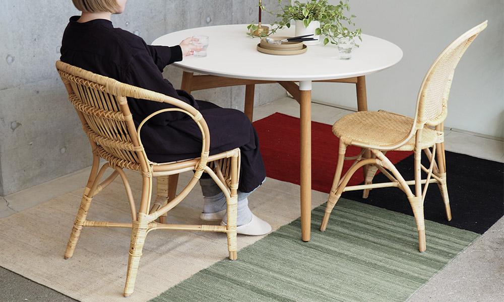 ラタン ダイニングチェア / ロバートSika・Design（シカ・デザイン