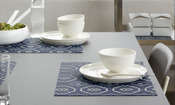 ランチョンマット / オーバーショット デニムChilewich（チルウィッチ