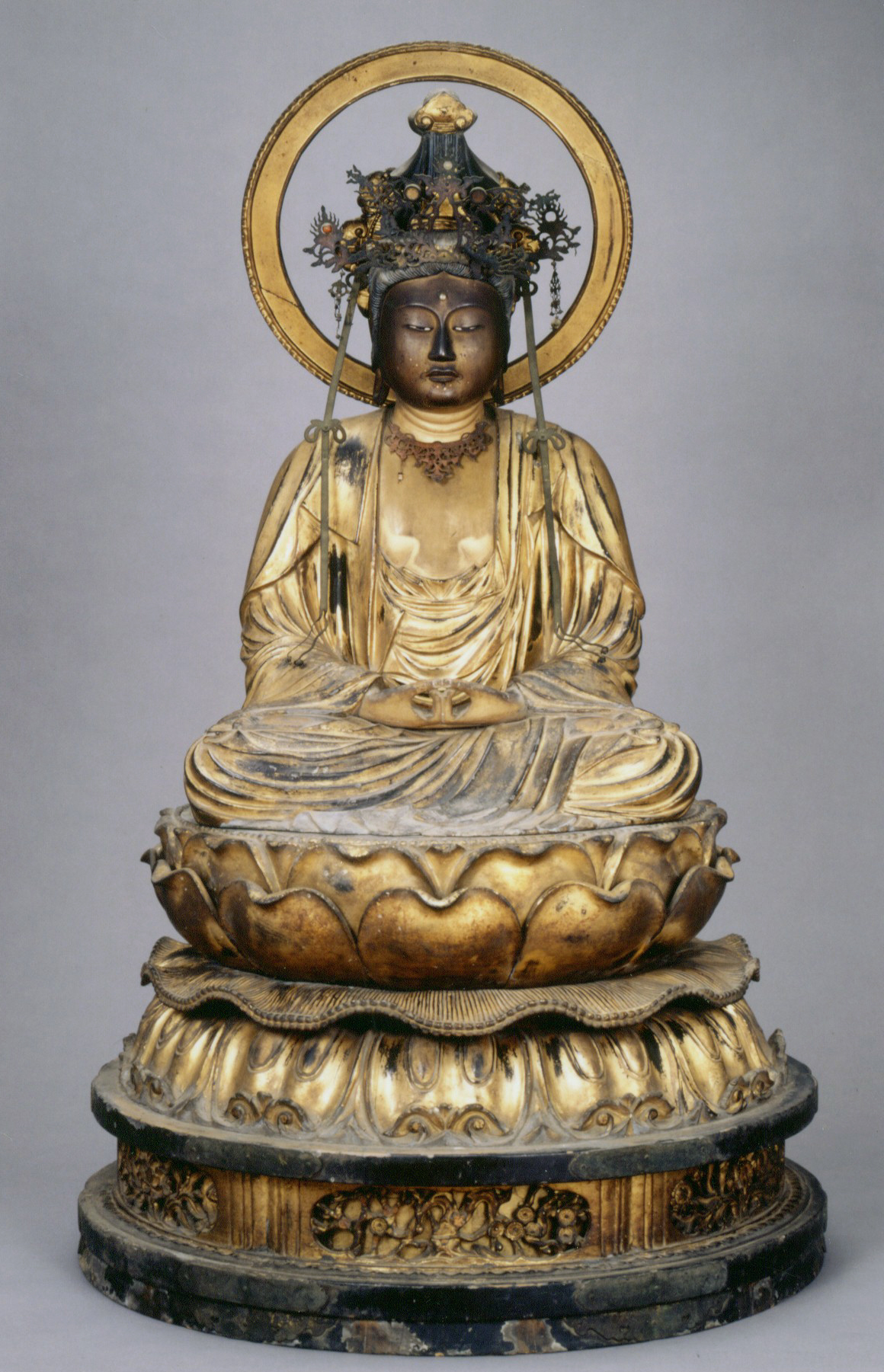 宝冠阿弥陀如来坐像 - 仙台市の指定・登録文化財