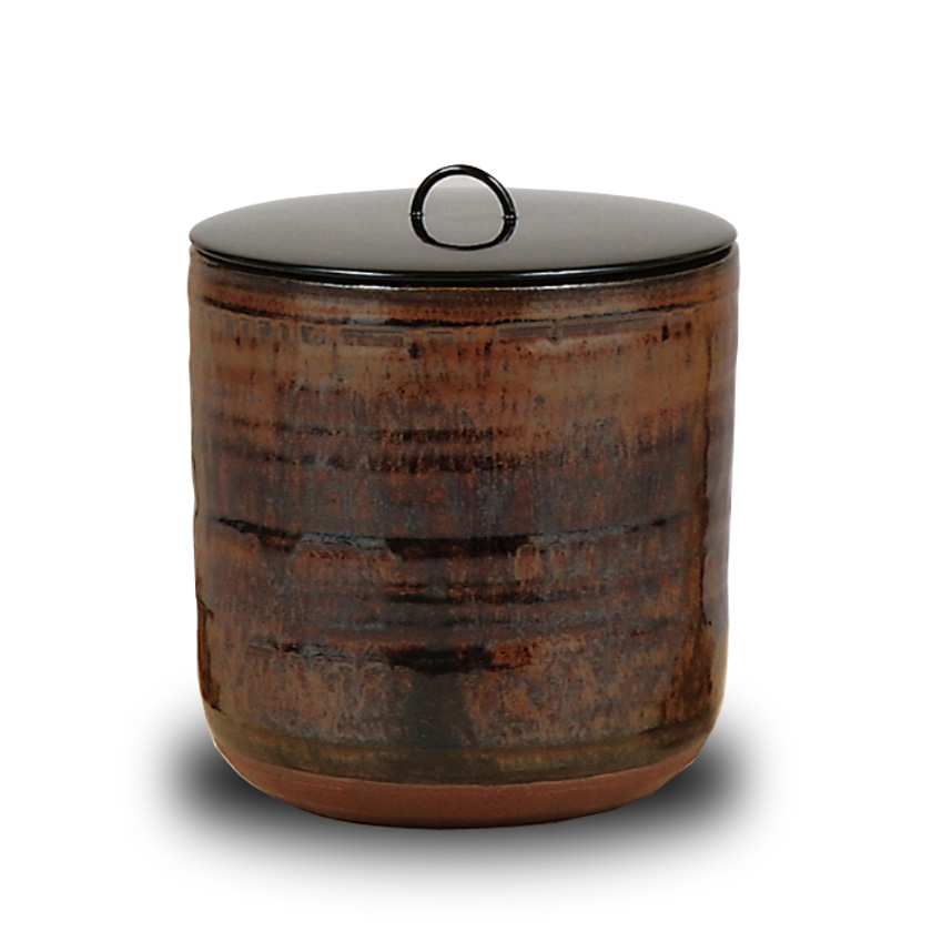 水指『加藤春永造』『高取釉』『一重口水指』茶道具