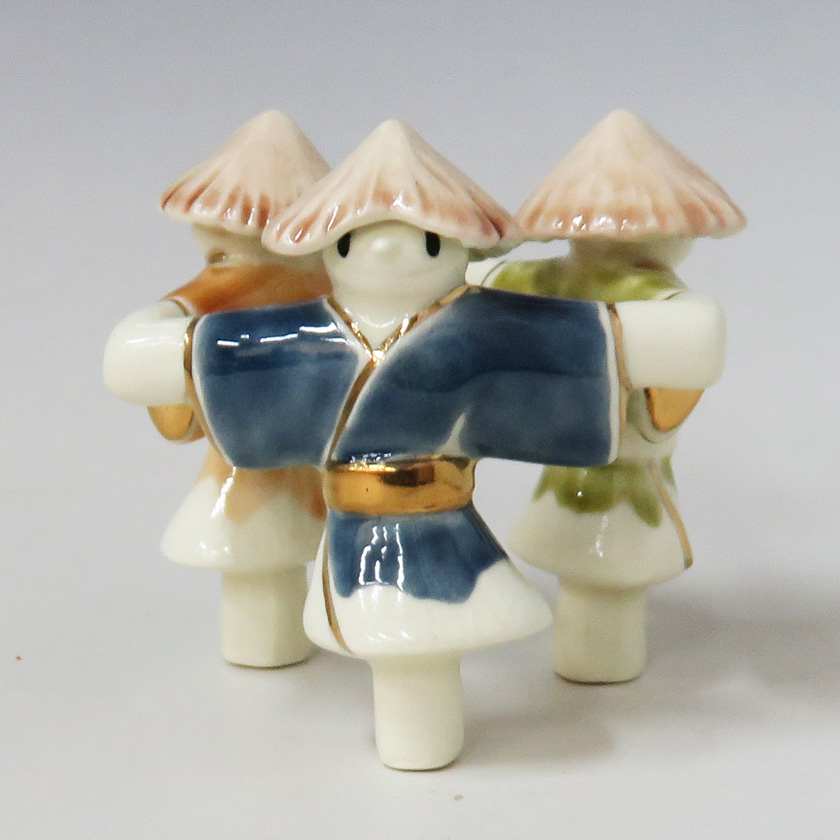 茶道具 蓋置（ふたおき） 蓋置 案山子 かかし 今岡 三四郎 | 千年の