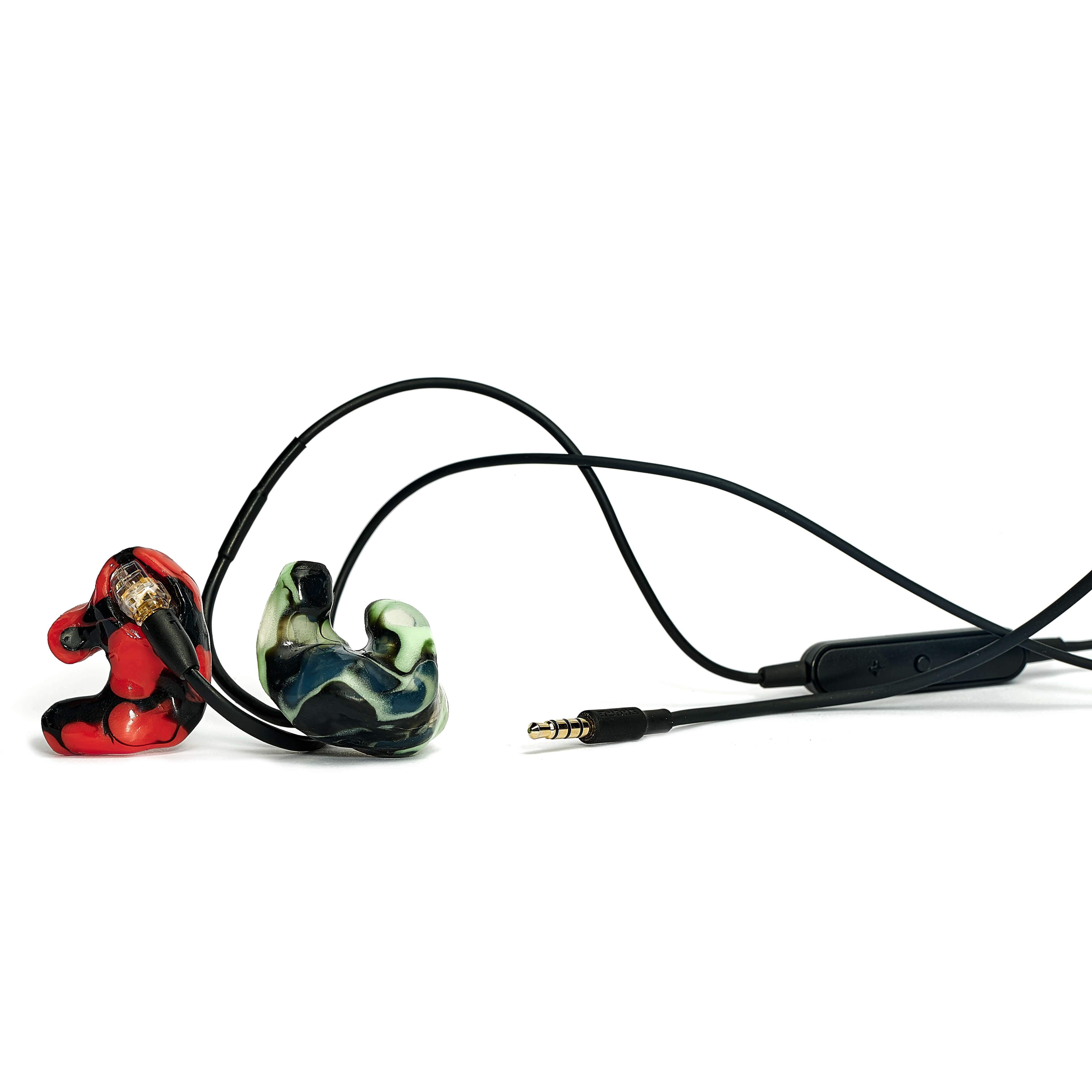 Shure SE535 Pro + Silicone Custom Sleeves Bundle