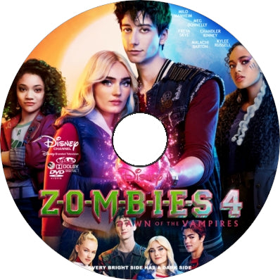 ZOMBIES 4: Dawn Of The Vampires (2025) – Disney Channel MOD DVD