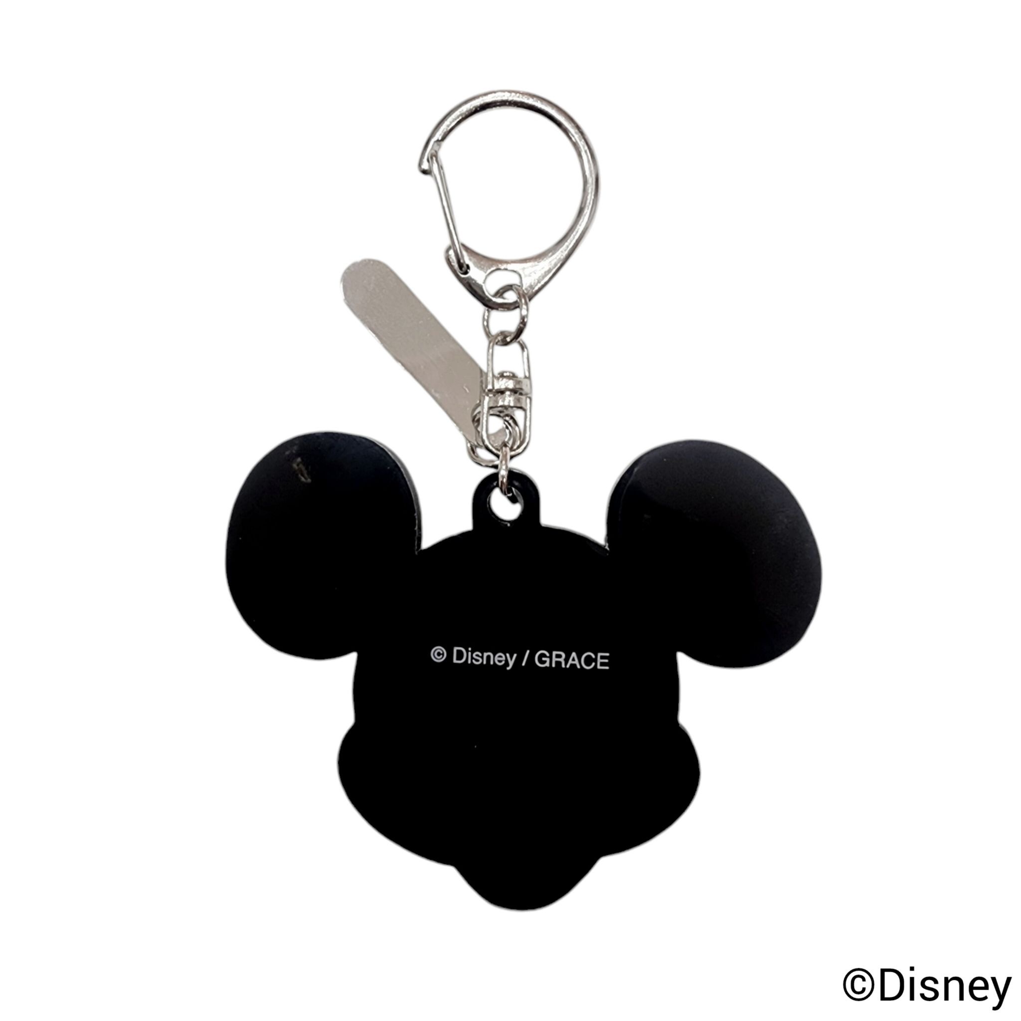 MICKEY MOUSE / FACE RUBBER KEY HOLDER - SECRET BASE ONLINE STORE