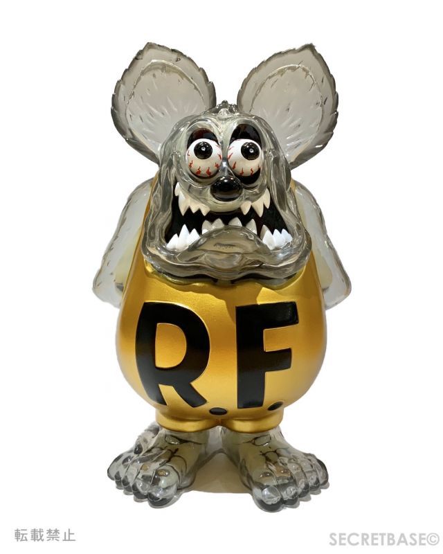 RAT FINK X-RAY FULL COLOR CLEAR BLACK G.I.D Ver. - SECRET BASE