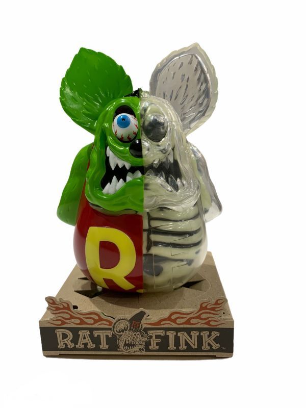 RAT FINK X-RAY FULL COLOR G.I.D MONSTER GREEN ver. - SECRET BASE