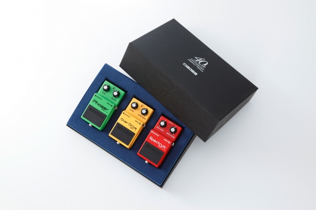 エフェクター】8月26日（土）発売決定！BOSS 40TH ANNIVERSARY BOX SET