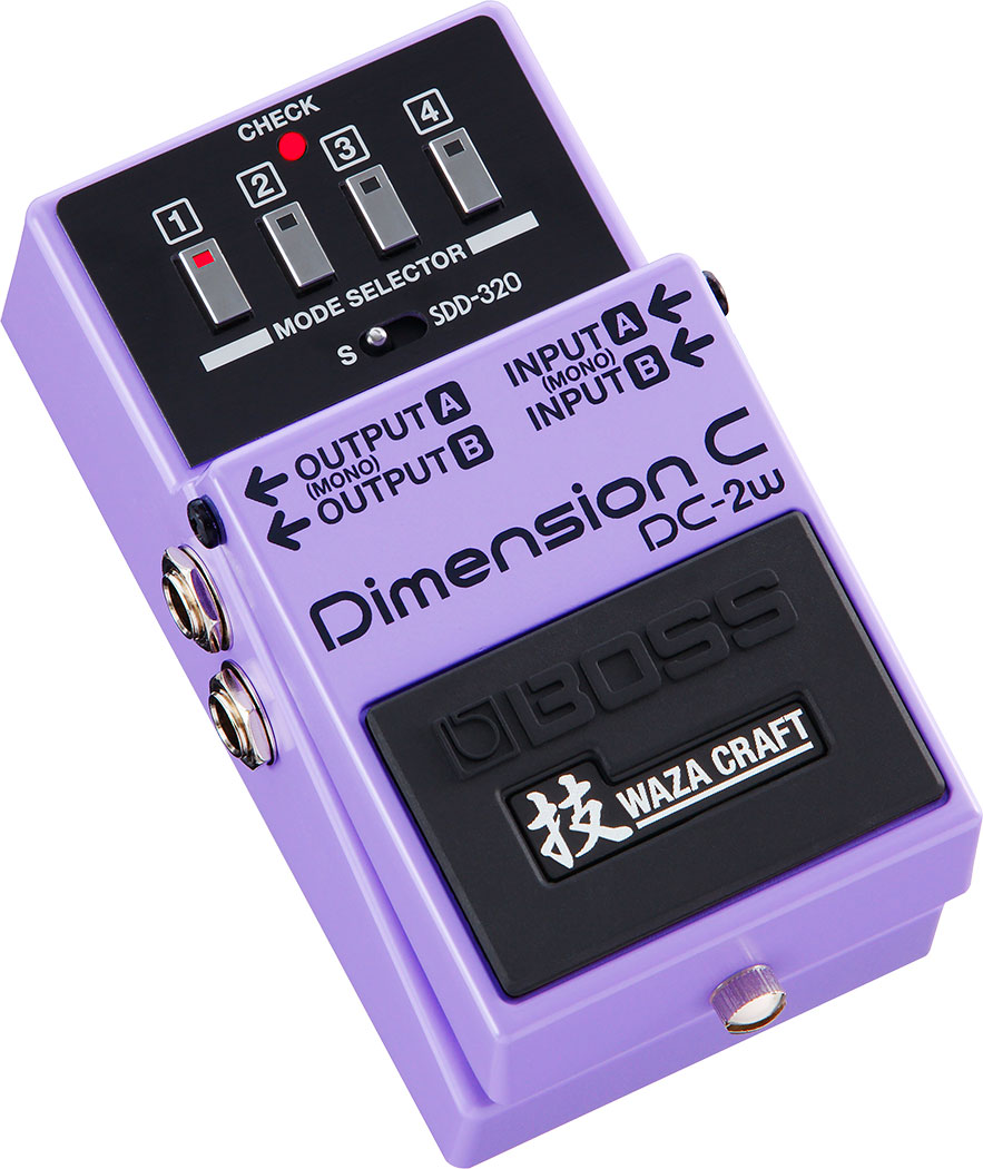エフェクター】BOSSのDimensionサウンドが復活！「DC-2W」発売！｜島村