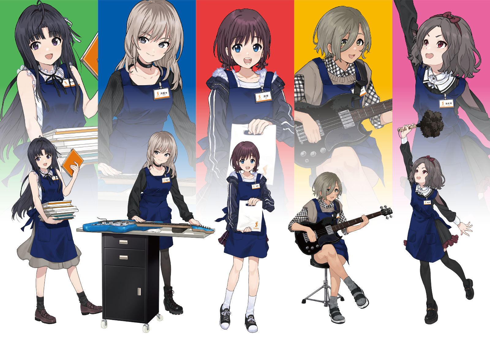 アニメ『ガールズバンドクライ』と島村楽器のコラボが決定！オリジナル