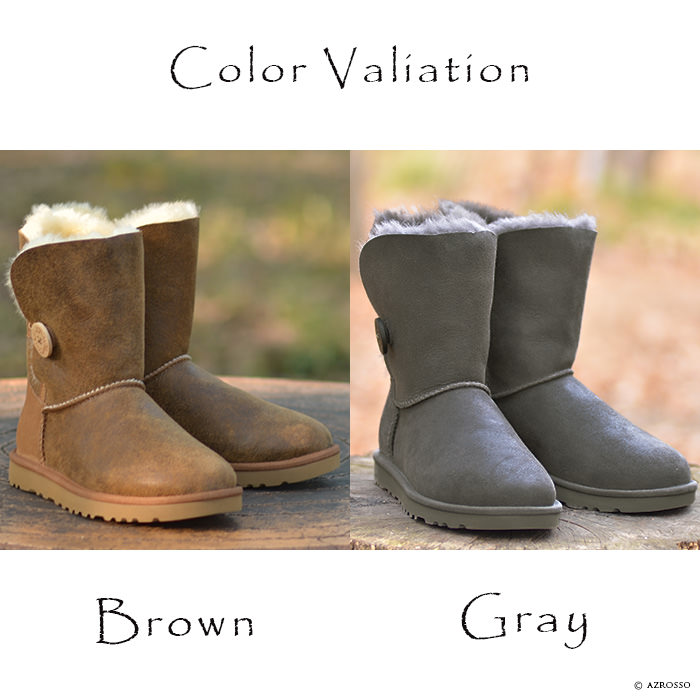 ムートンブーツ ベイリーボタン ボンバー UGG アグ