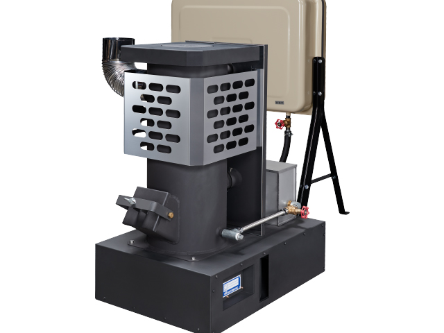 m.yochhan】信州工業廃油ストーブSG-30BX タンク・煙突付き m.yochhan