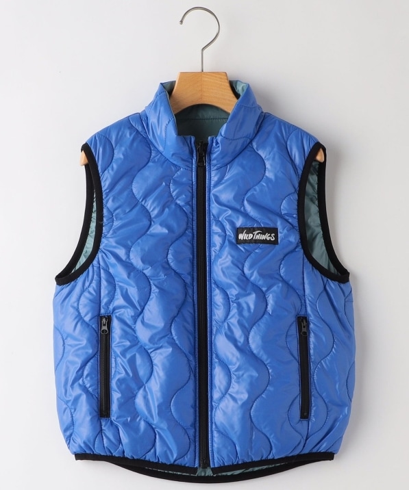 SHIPS KIDS別注】WILD THINGS:130～170cm / キルティング リバーシブル