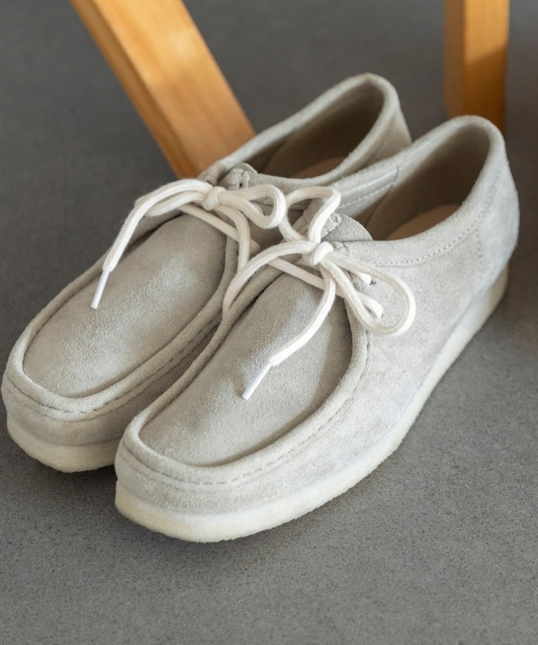 SHIPS EXCLUSIVE】CLARKS: WALLABEE WHITE SOLE｜ SHIPS 公式サイト