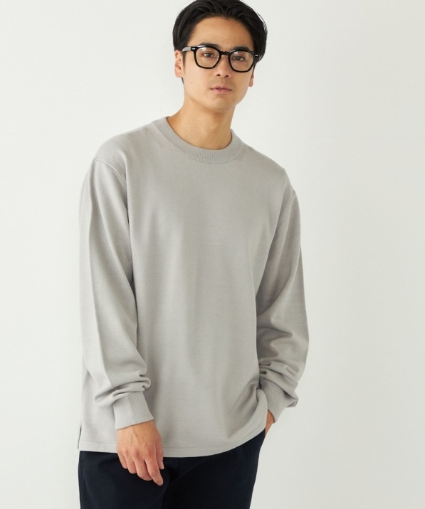 SHIPS Colors:〈洗濯機可能〉クリーミー クルーネック ニット｜ SHIPS