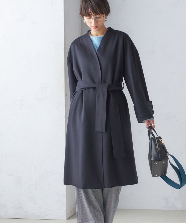 MANTECO ノーカラー コート｜ SHIPS 公式サイト