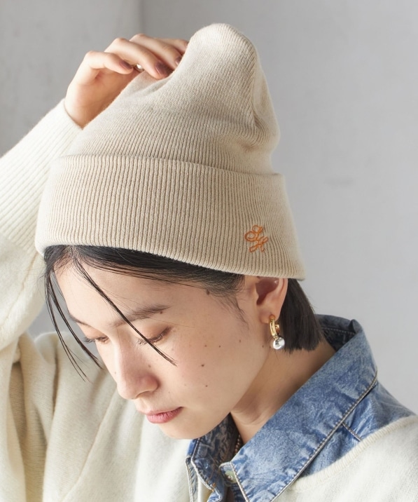ロゴ 刺しゅう ニット キャップ｜ SHIPS 公式サイト
