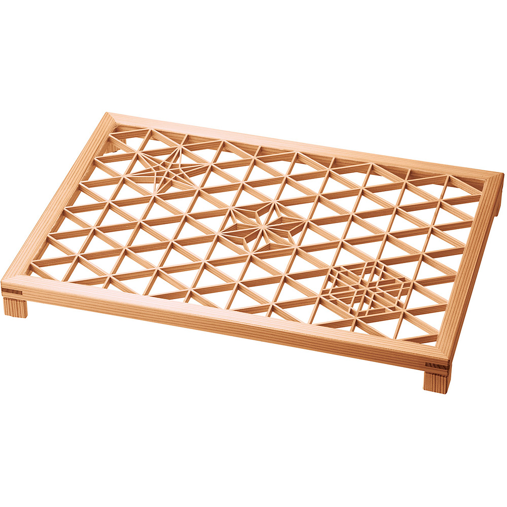 杉・組子膳 アクリル板付 高 - 調理器具のSHOKUBI