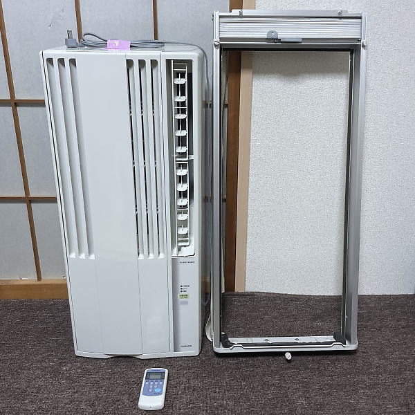コロナ 窓用エアコン CW-1619 (2019年製)を出張買取しました！(6月20日
