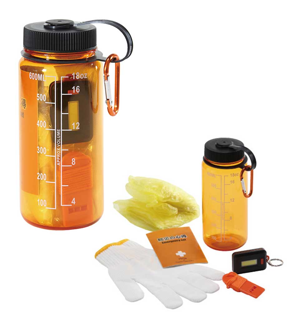 防災ボトル7点セット｜最安値￥693|ほしい！ノベルティ